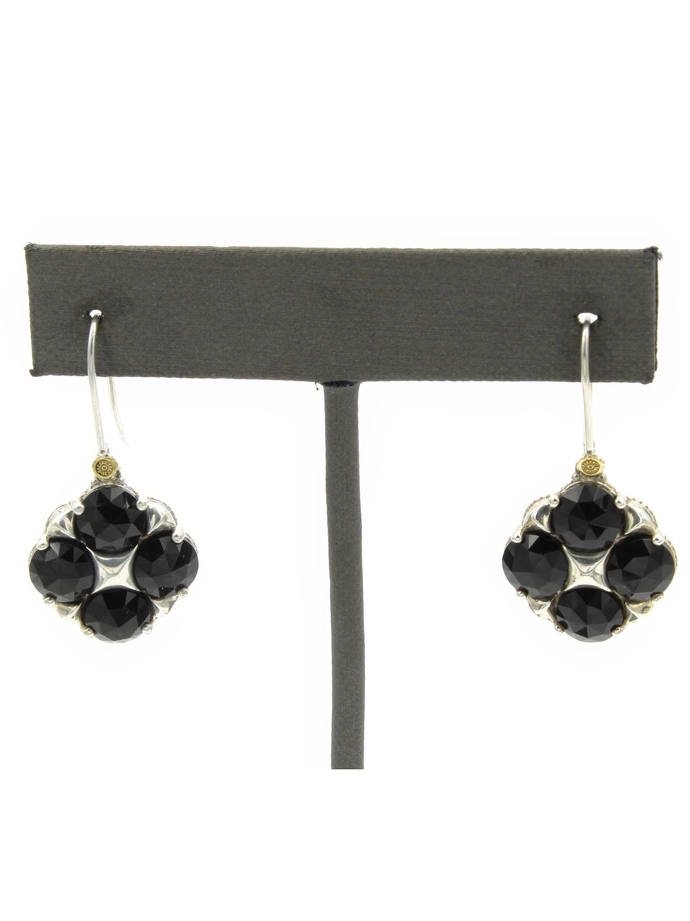 Tacori “City Lights” black onyx earrings